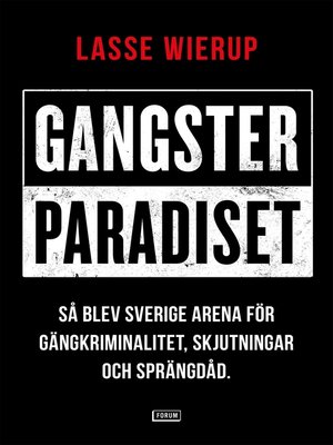 cover image of Gangsterparadiset
